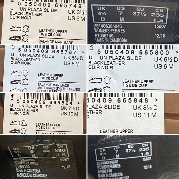 New CLARKS UNSTRUCTURED Un Plaza Sandals Black - Picture 8 of 8